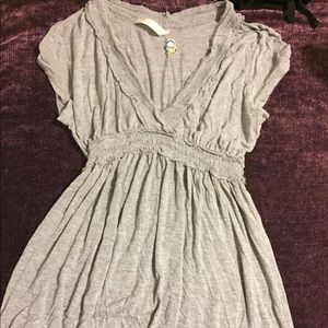 Soft gray dress